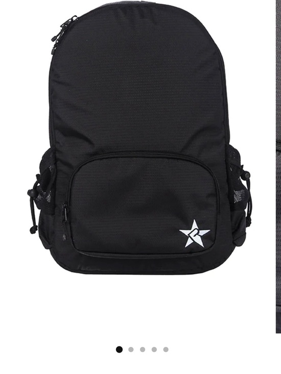 Rebel Athletic Other - SATIN IN BLACK REBEL RAVEN BACKPACK WITH BLACK ZIPPER